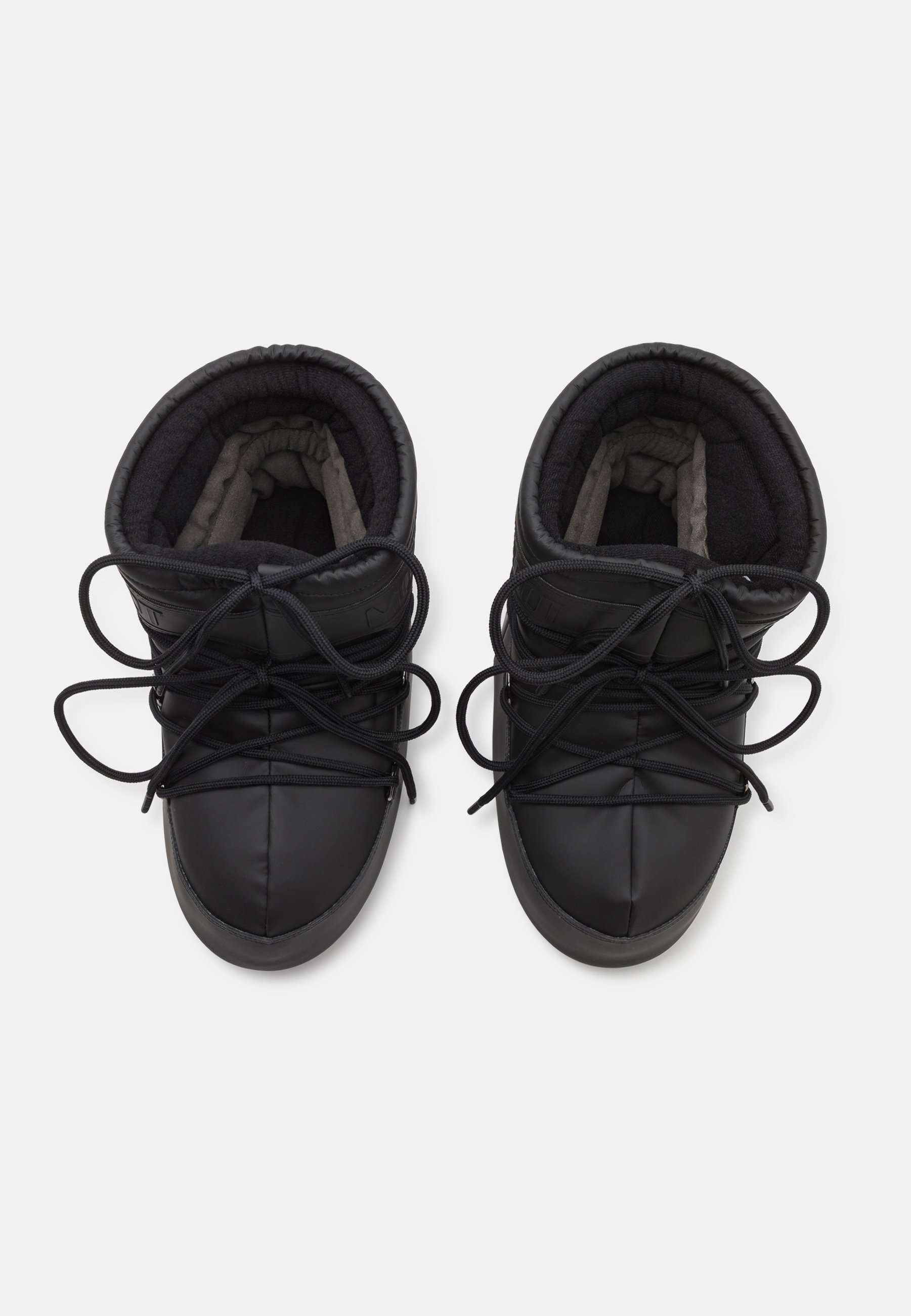 Stivaletti stringati Moon Boot ICON LOW UNISEX - neri