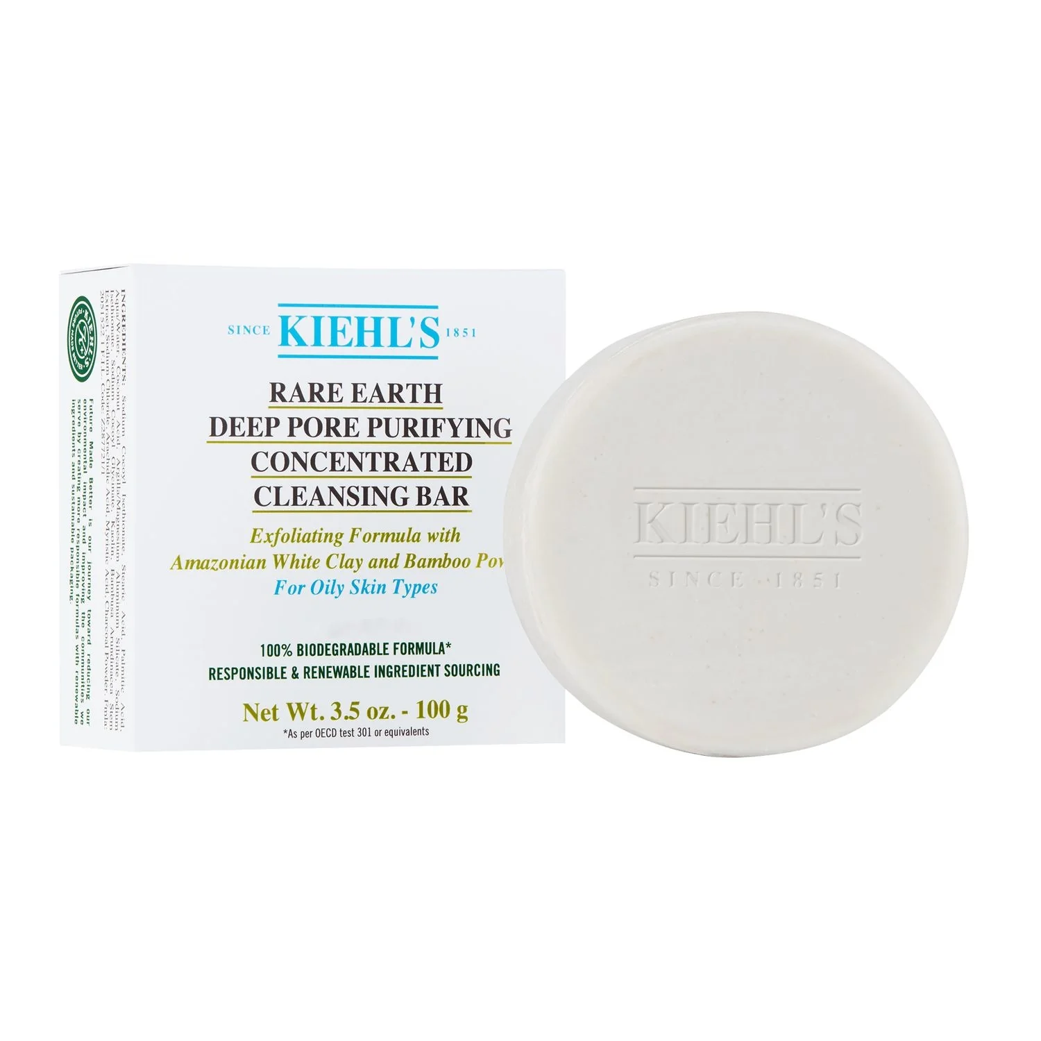 Detergenti / Esfolianti Rare Earth Deep Pore Purifying Concentrated Cleansing Bar - Sapone detergente viso