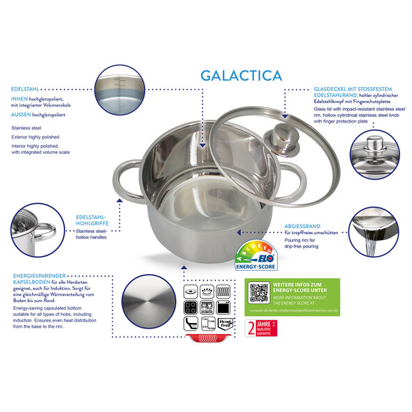 Topfset Galactica, 5-tlg.