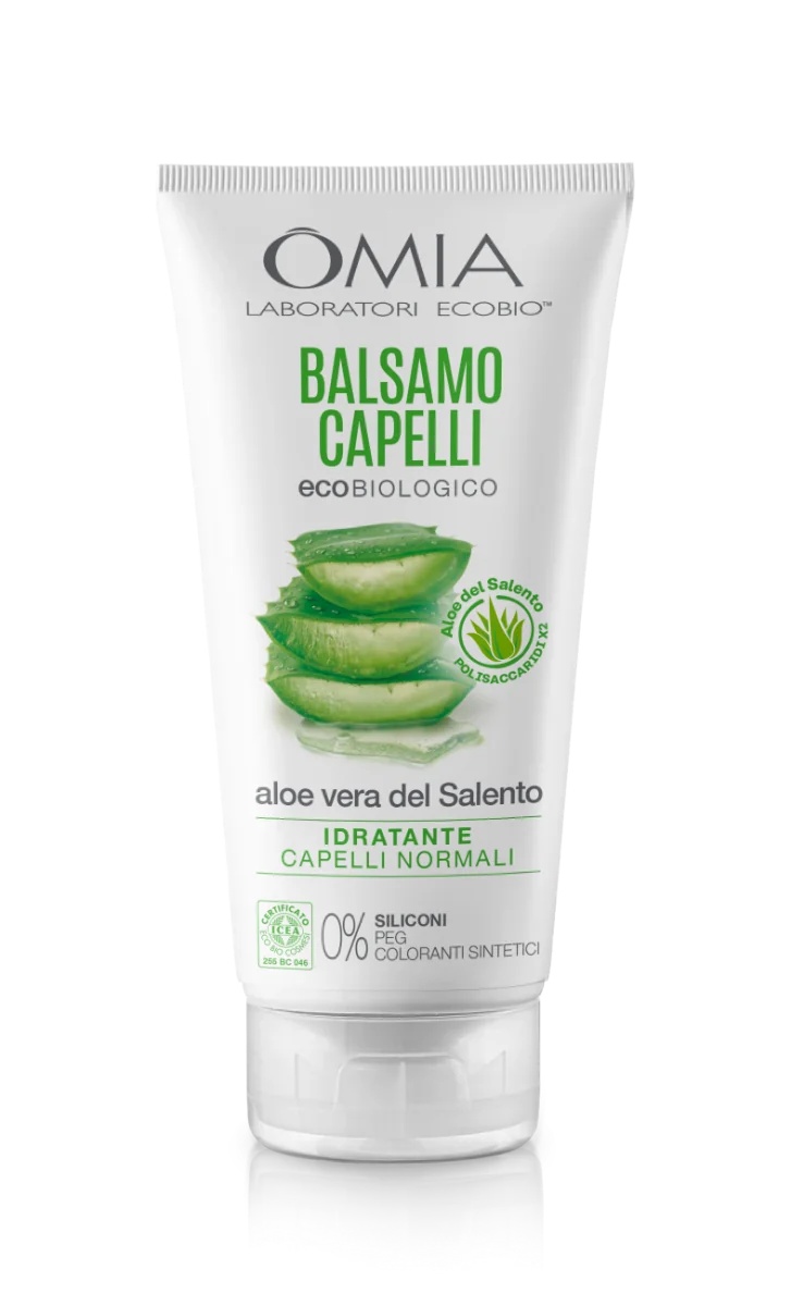 OMIA Omia Biologische Aloë Vera Haarconditioner uit Salento 180 ml Hydraterend voor normaal haar