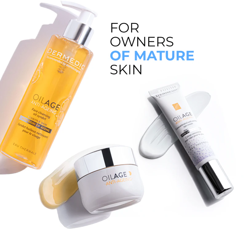 Dermedic Oilage Creme Concentrado Anti-Idade e Antirrugas para a Área dos Olhos