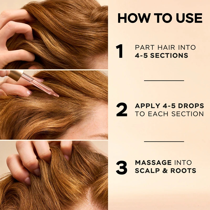 Pantene Pro-V Grow gausus plaukų slinkimo serumas