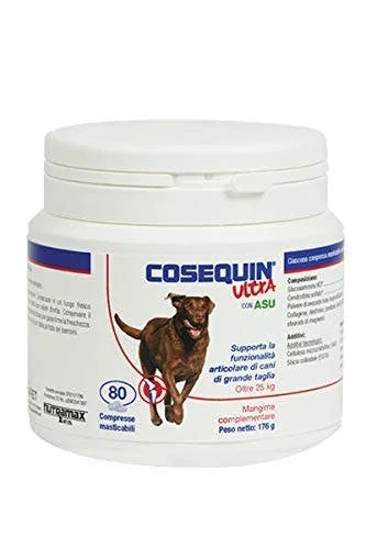 COSEQUIN Cosequin Ultra Lg para perros Nuevo 80 comprimidos