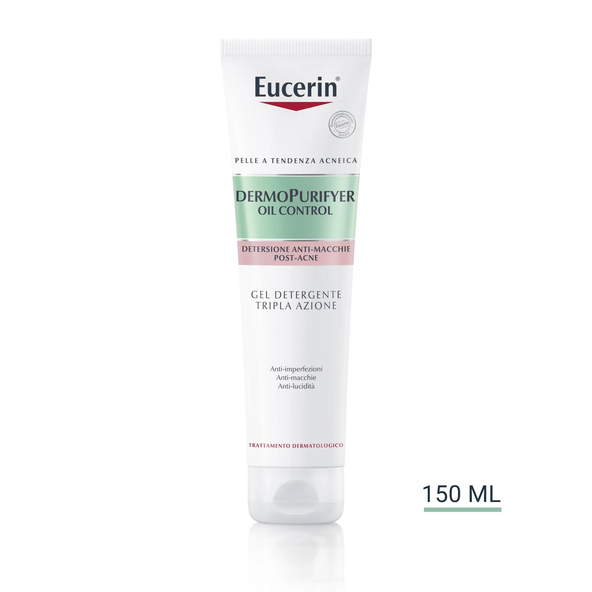 DermoPurifyer Oil Control Dermopurifyer Gel Detergente Tripla Azione - Gel detergente viso