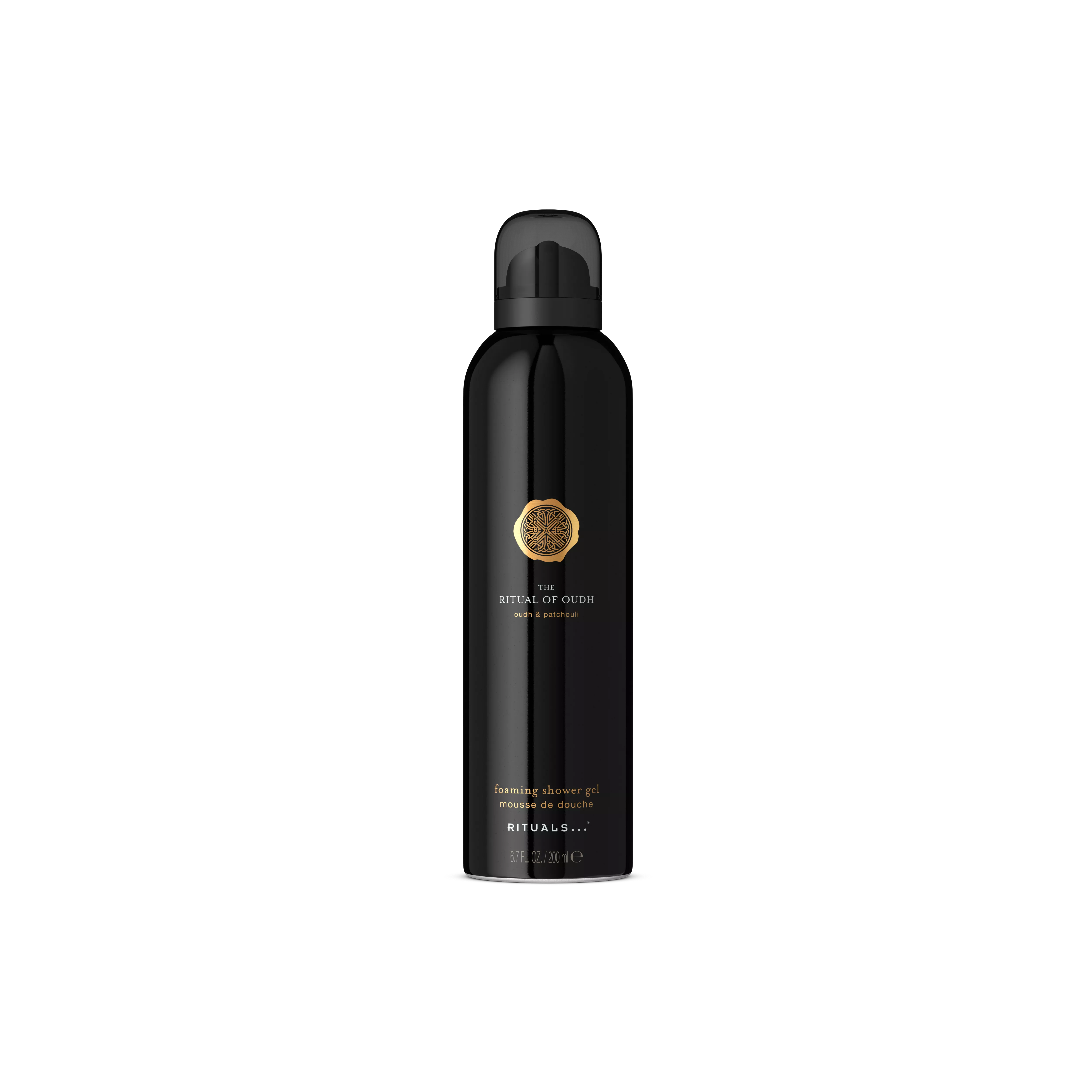 El ritual del gel de ducha espumoso de oud
