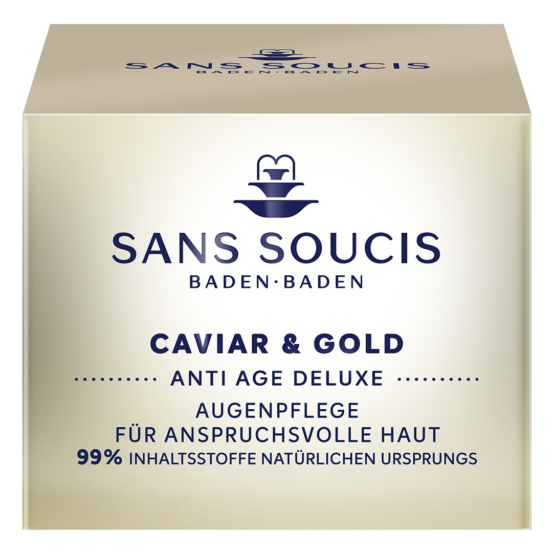 Crema contorno occhi Sans Soucis Caviale e Oro - 15 ml