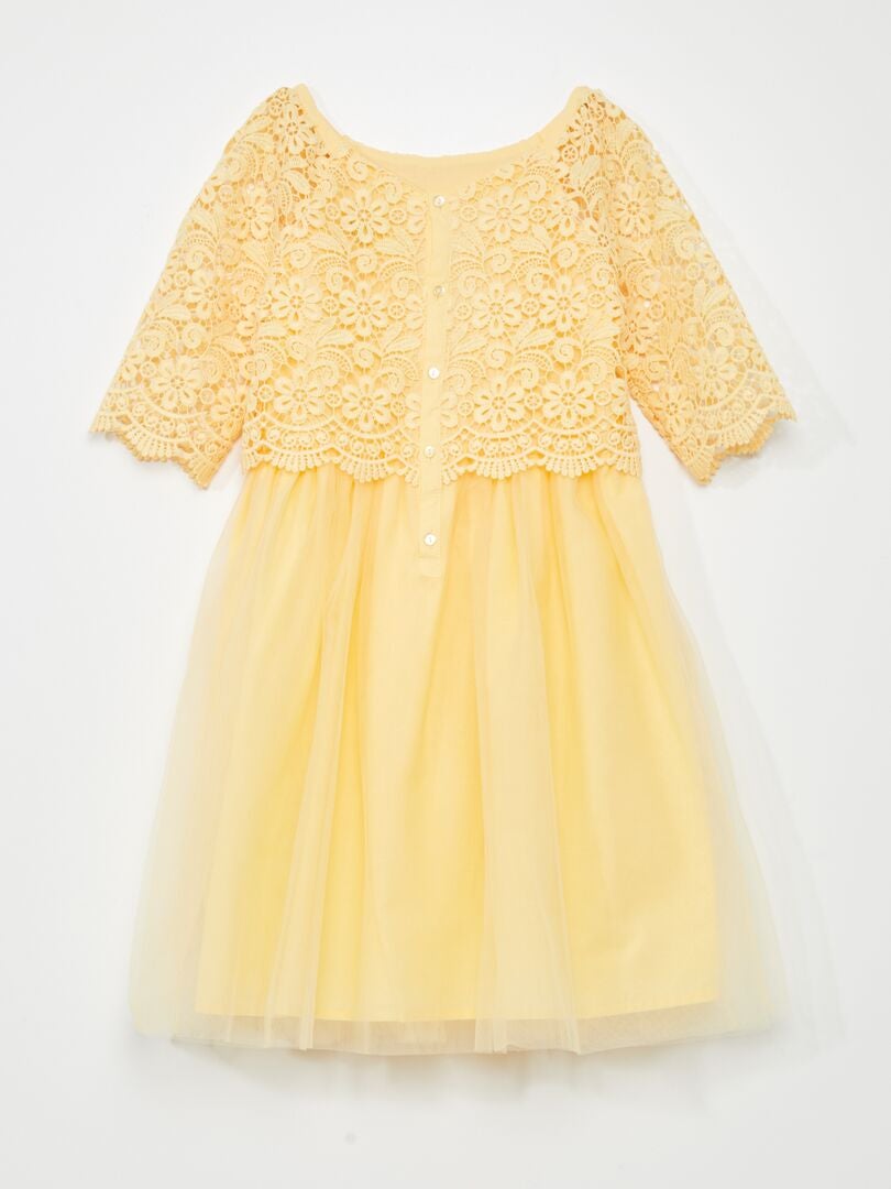 Traje formal - AMARILLO