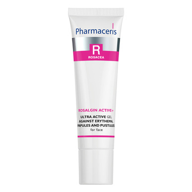 Pharmaceris Rosacea Rosalgin Active itin aktyvus gelinis kremas nuo rožinės, linkusios į paraudimą veido odai 30 ml 30 ml