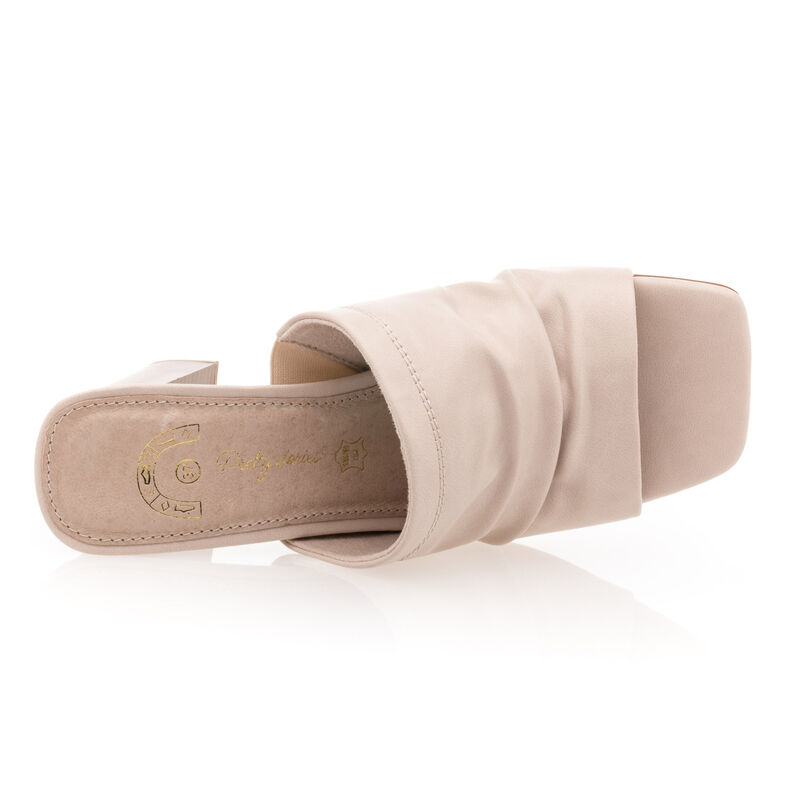 Beige Women's Mules/Clogs