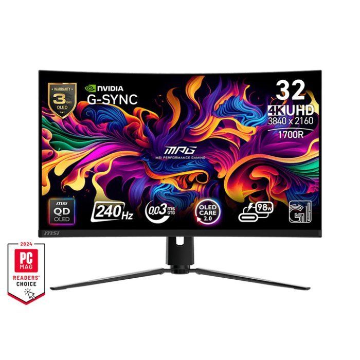 Curved Gaming Monitor - MSI - 31.5