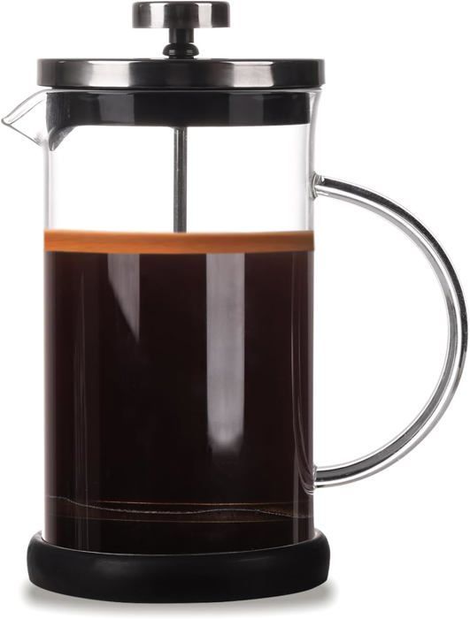 Cafetera de émbolo francesa, 5 tazas, 600 ml, jarra francesa para café de filtro, espresso y té con triple filtro.