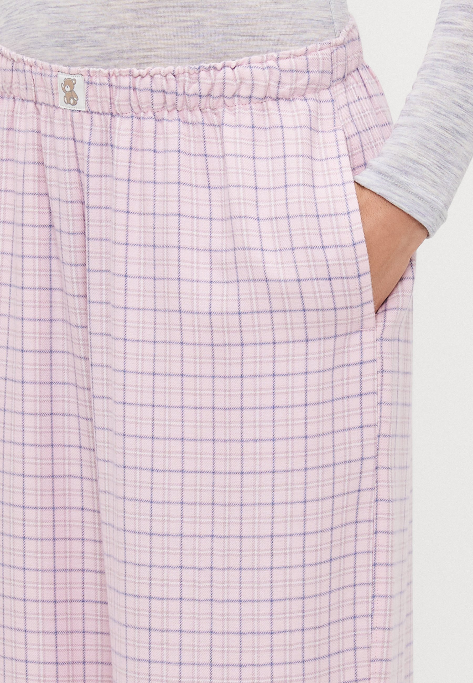 Hollister Co. pyjamabroek - lichtroze/wit