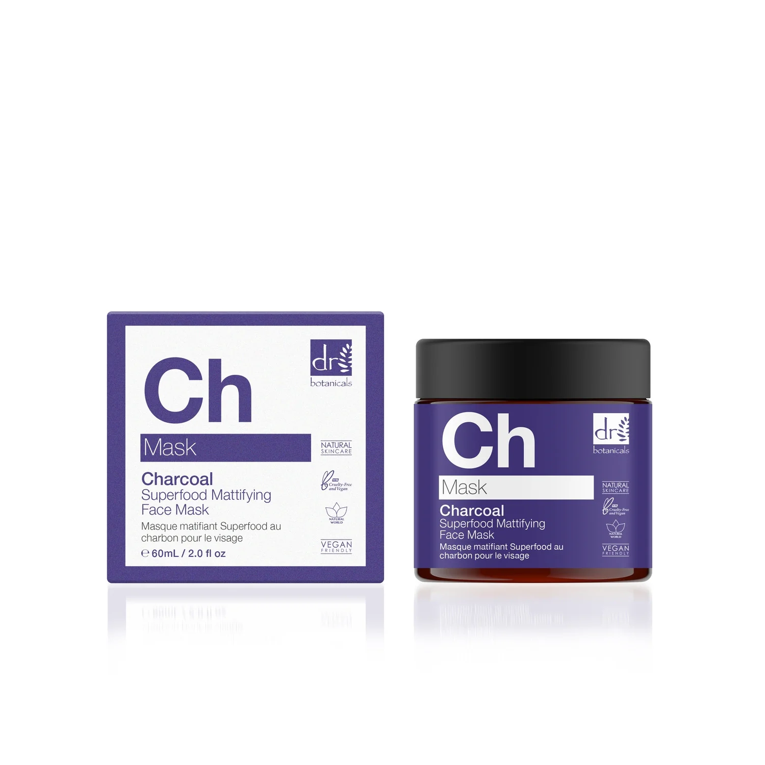 Apothecary Charcoal Superfood Mattifying Face Mask - Maschera Purificante viso