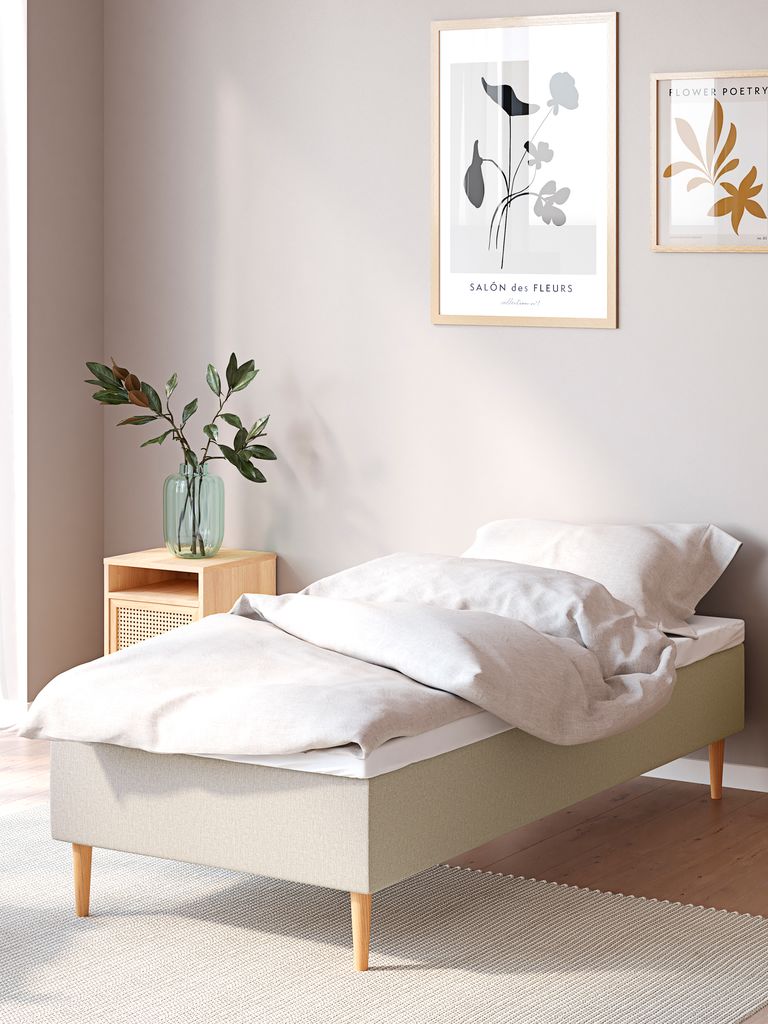 DINGLA PB75 plus Materac ramowy 90x200 DINGLA PB75 piaskowy-91 DREAMZONE