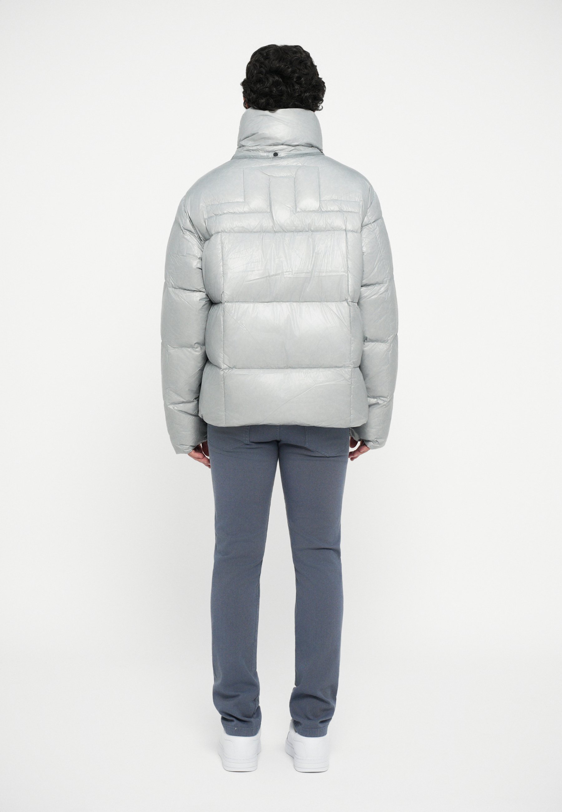J.LINDEBERG KADE JACKET - Donsjack - lichtgrijs