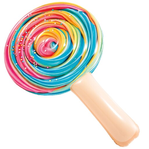 Intex napihljiva vzmetnica Lollipop večbarvna 127x25x198 cm
