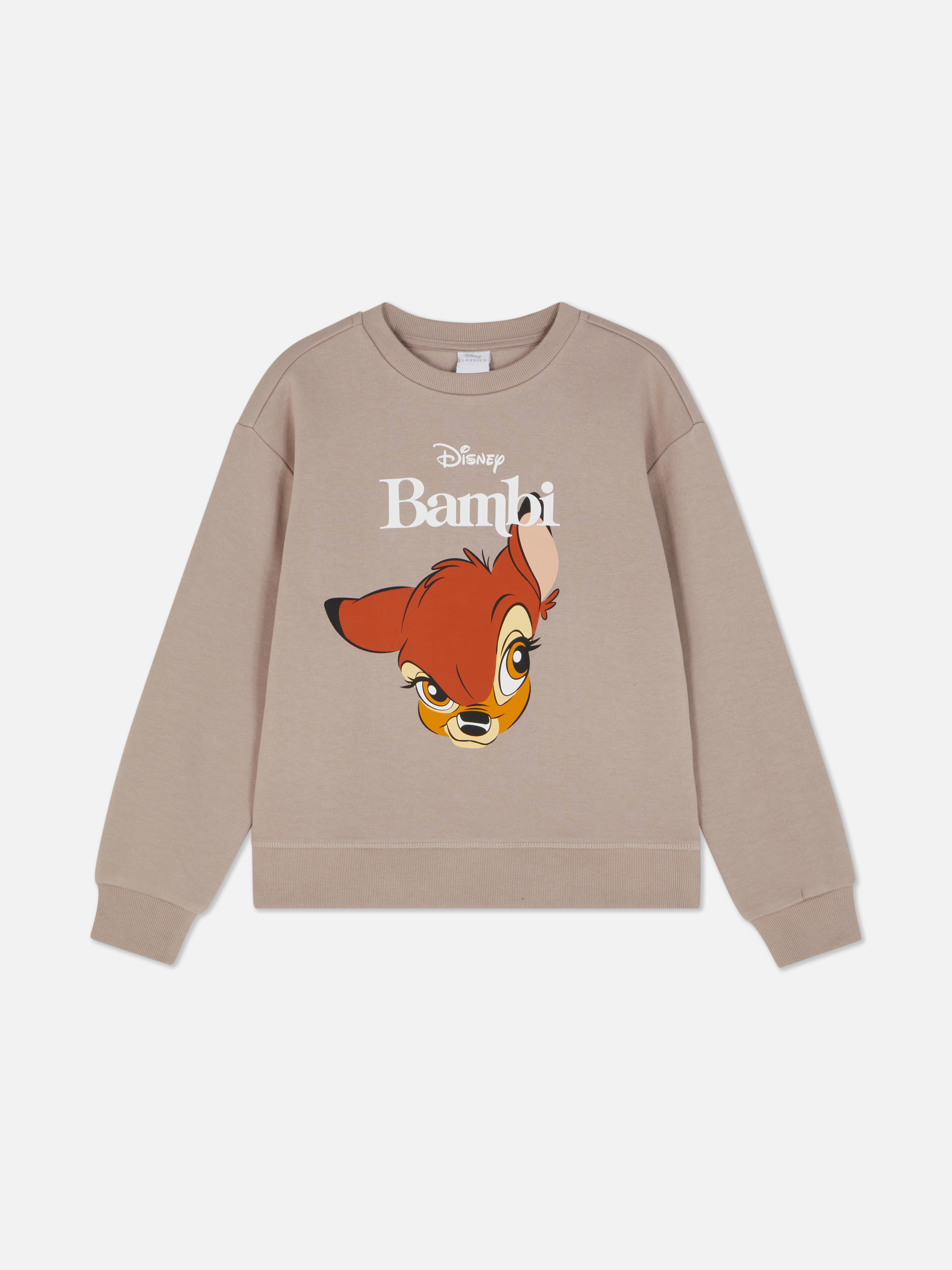 Hanorac cu imprimeu Disney Bambi Un hanorac cu manșete striate și imprimeu Disney Bambi