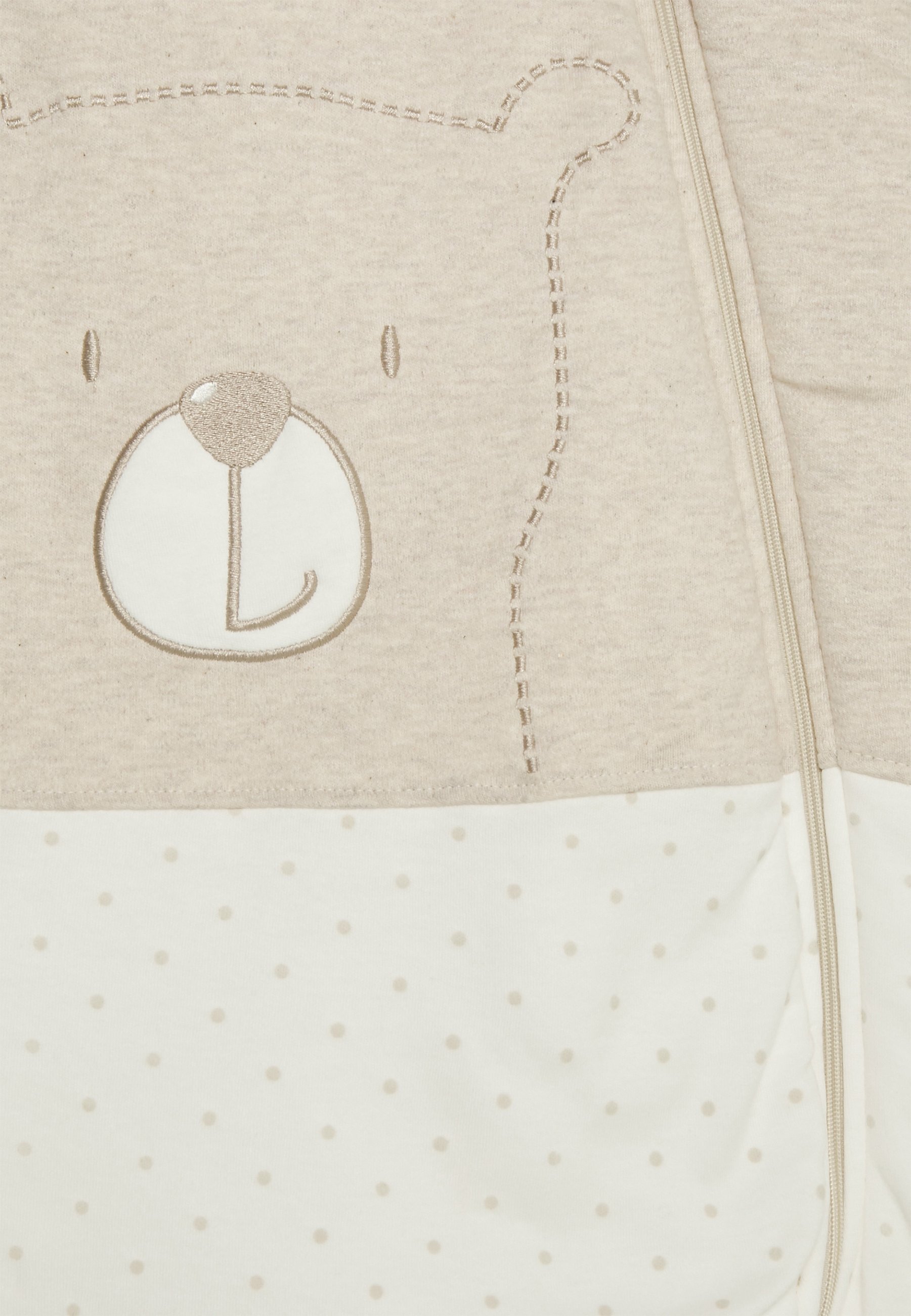 Jacky Baby 120 GR. WATT MIT ABNEHMBAREN ÄRMELN UNISEX - Babysovepose - beige-mélange