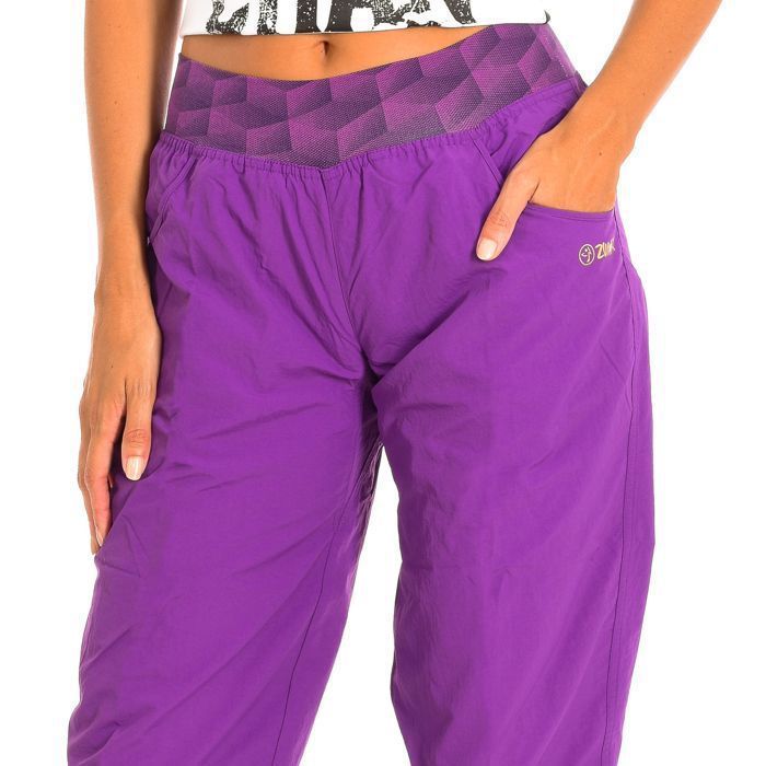 Women's Waterproof Capri Sports Pants Z1B00165-Lilac