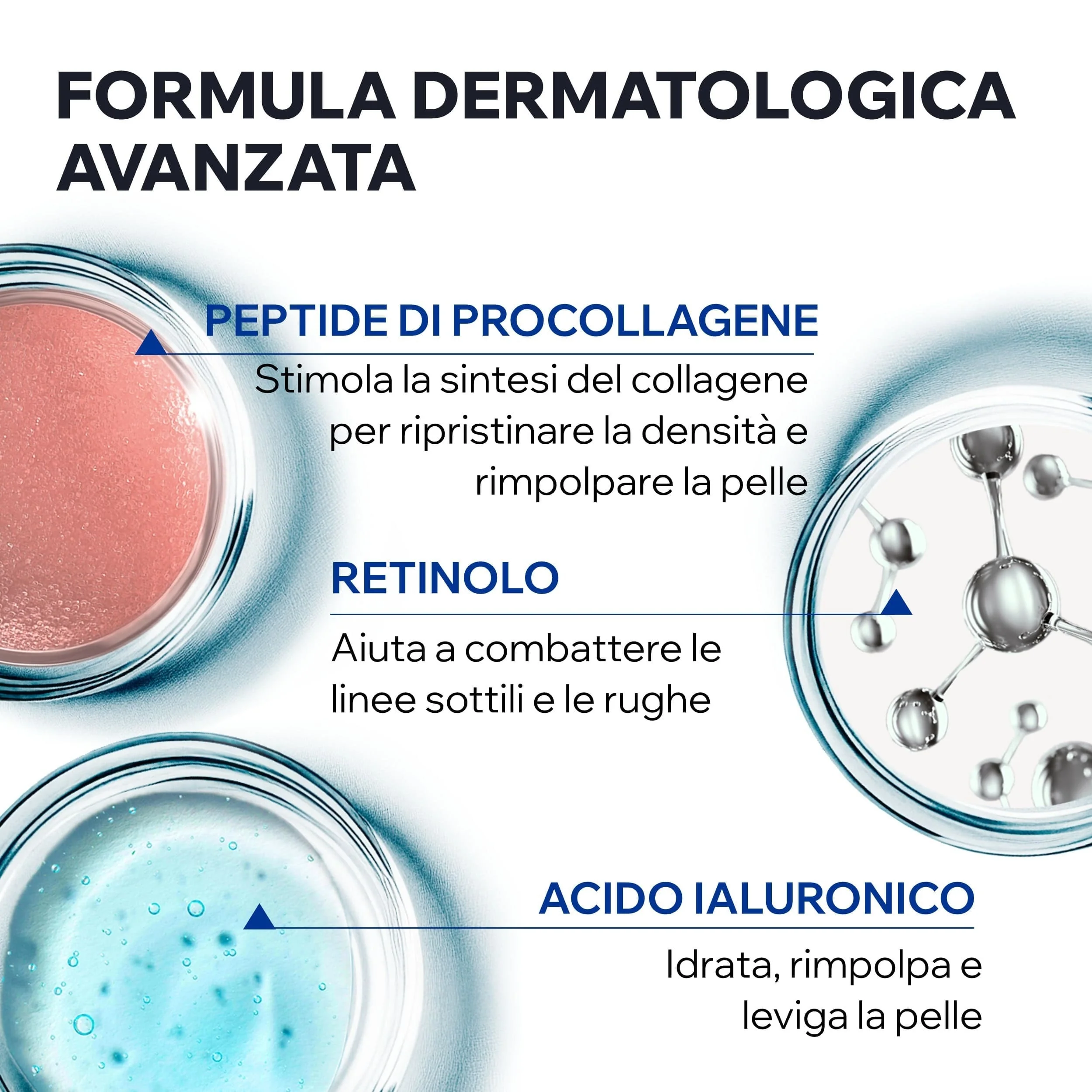 AGE ABSOLU Siero Micro-Ridensificante Booster di Collagene - Siero viso antirughe, Siero viso effetto globale