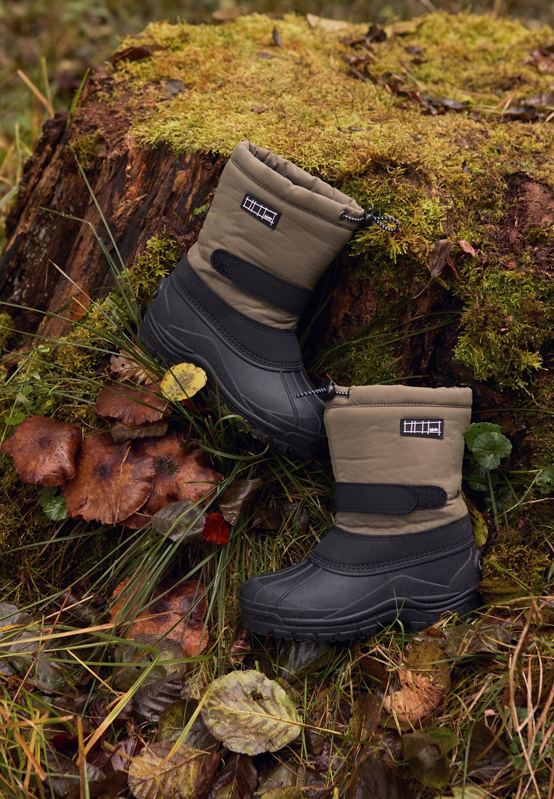 Molo DRIVEN UNISEX - Winterlaarzen - boomschorsgroen