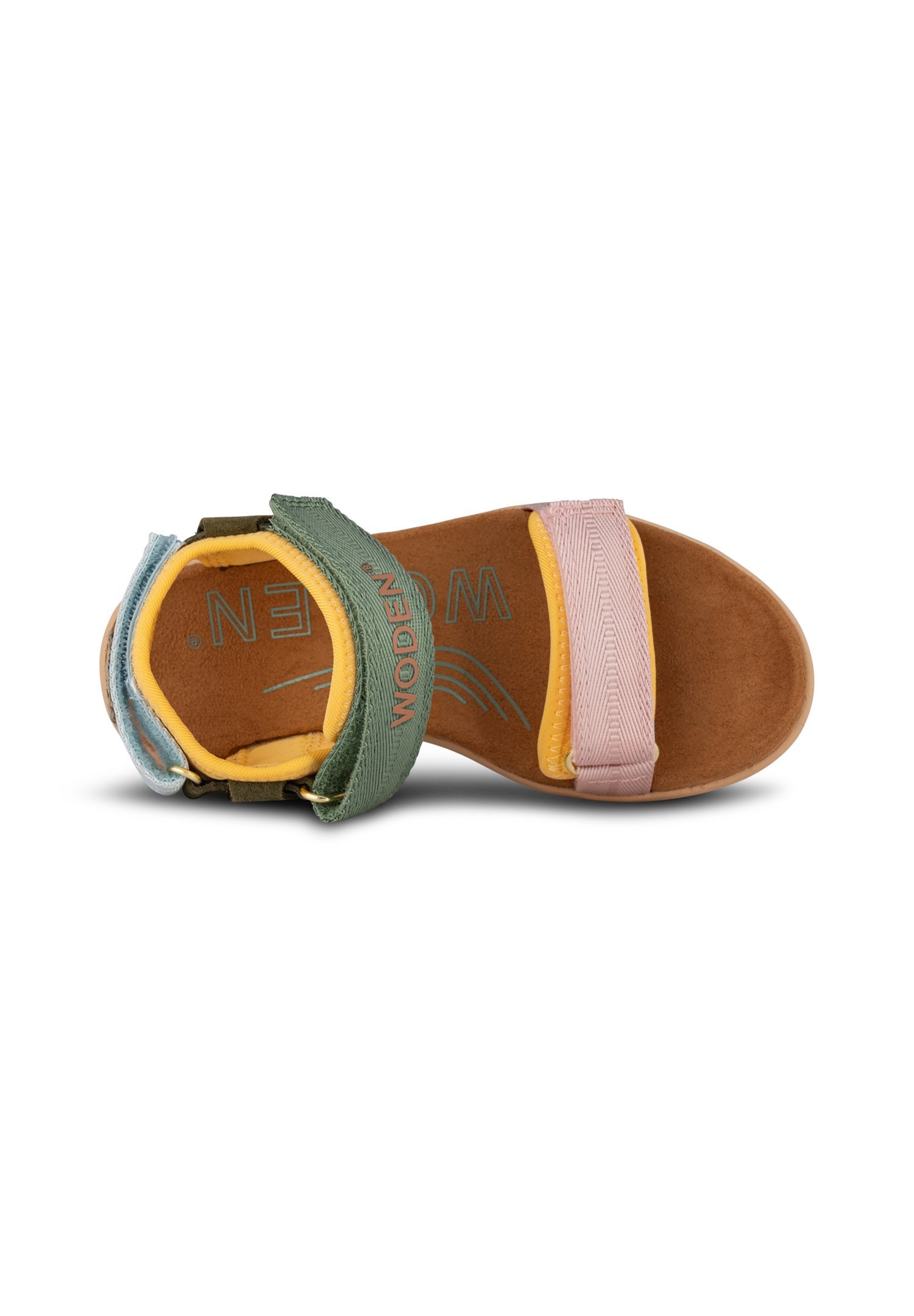 Woden CIRKELINE - Chaussons bébé - algae multi
