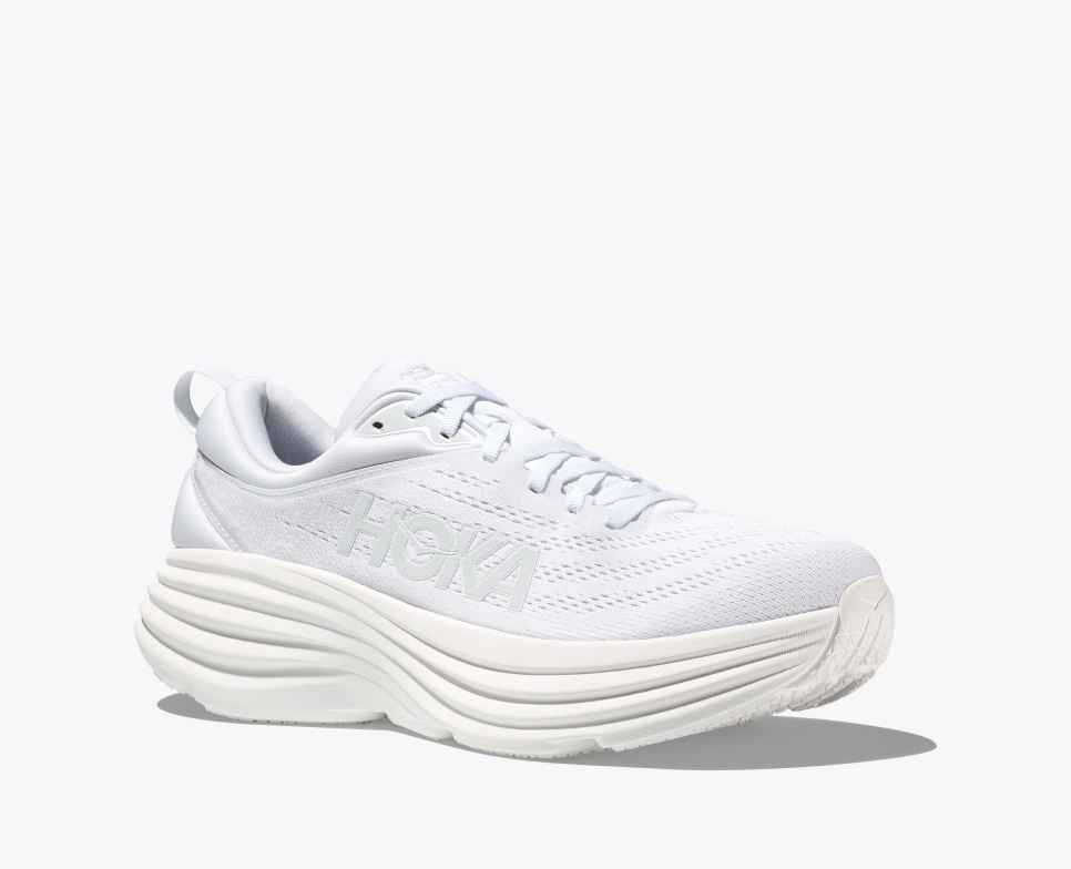 HOKA Bondi 8 Blanco/Blanco