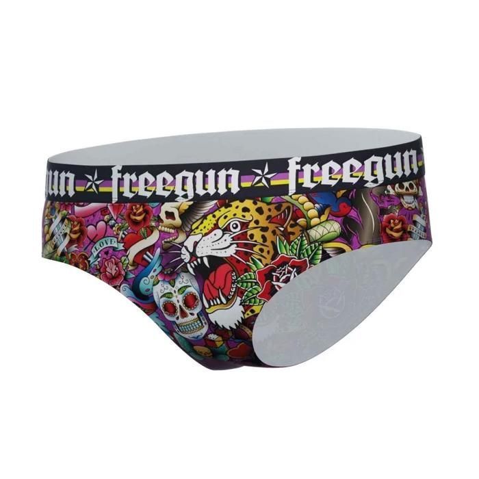 Boxer da ragazza FREEGUN, confezione da 3, modello Miss Tattoo