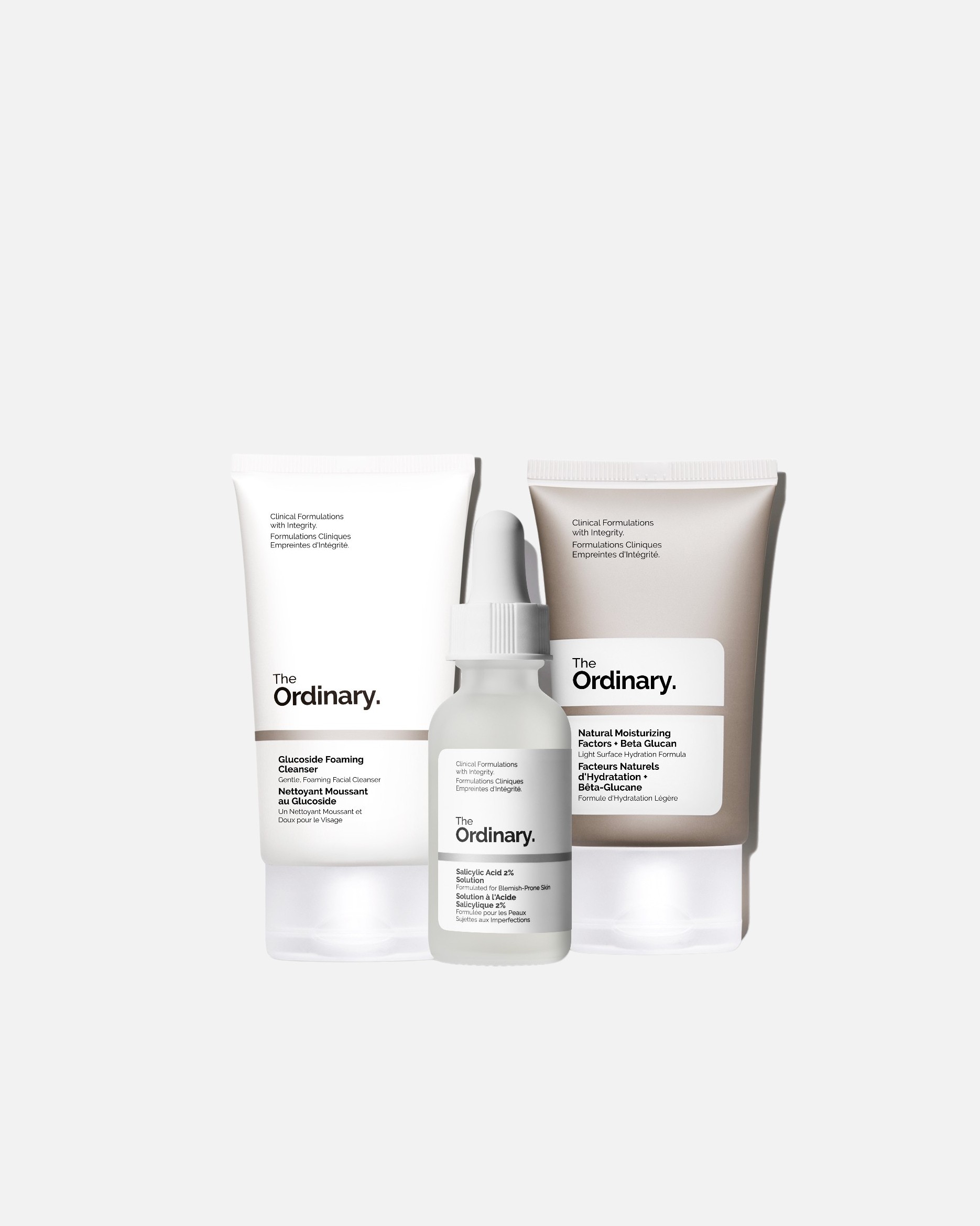 Sada na starostlivosť o tvár The Ordinary „The Clear Set“ – 1 kus