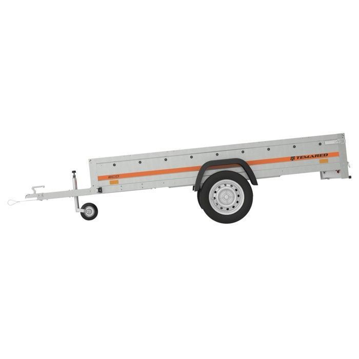 TEMA single axle trailer 264x126 cm ECO 2612