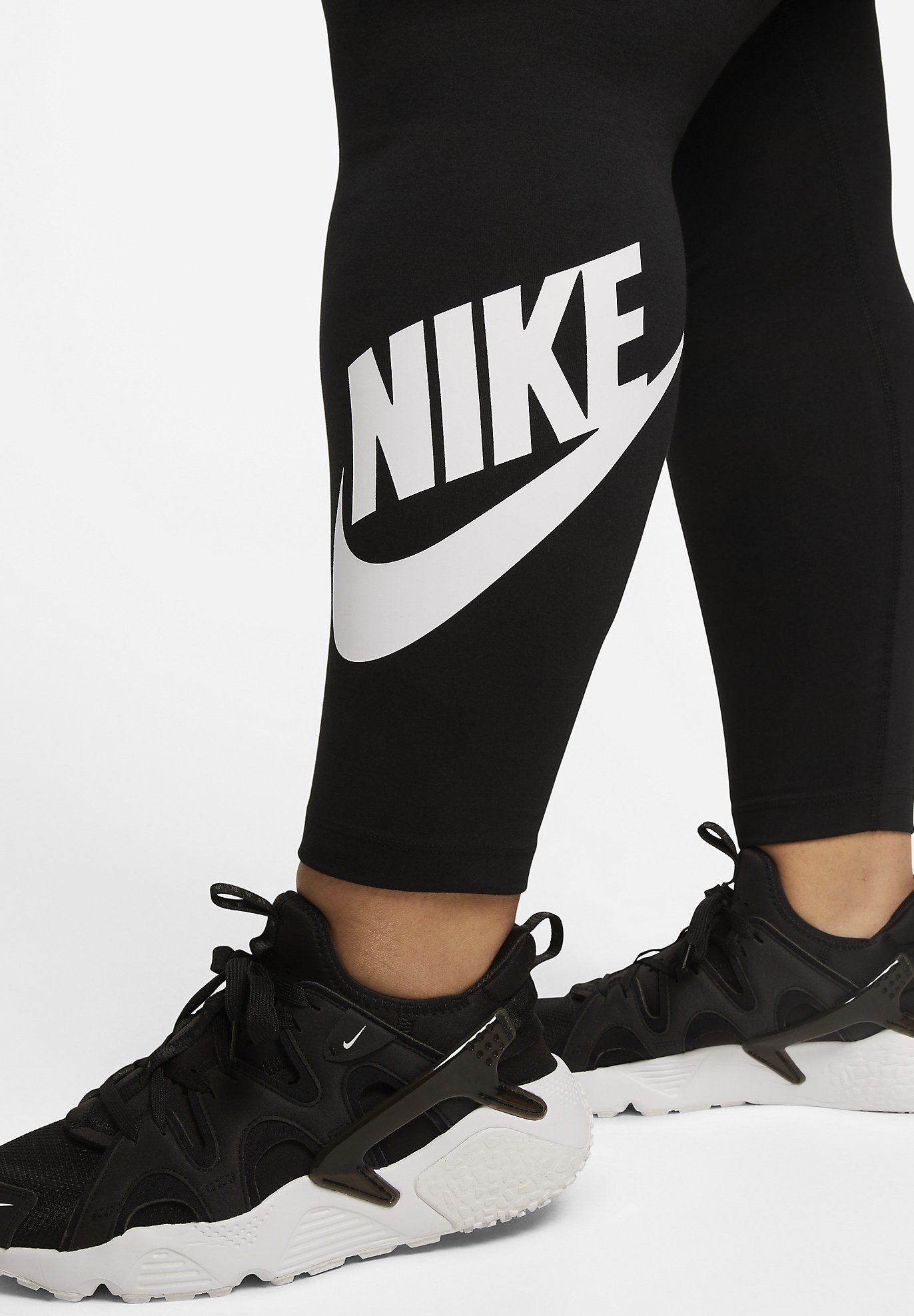 Nike Sportswear Leggings - Broek - zwart wit