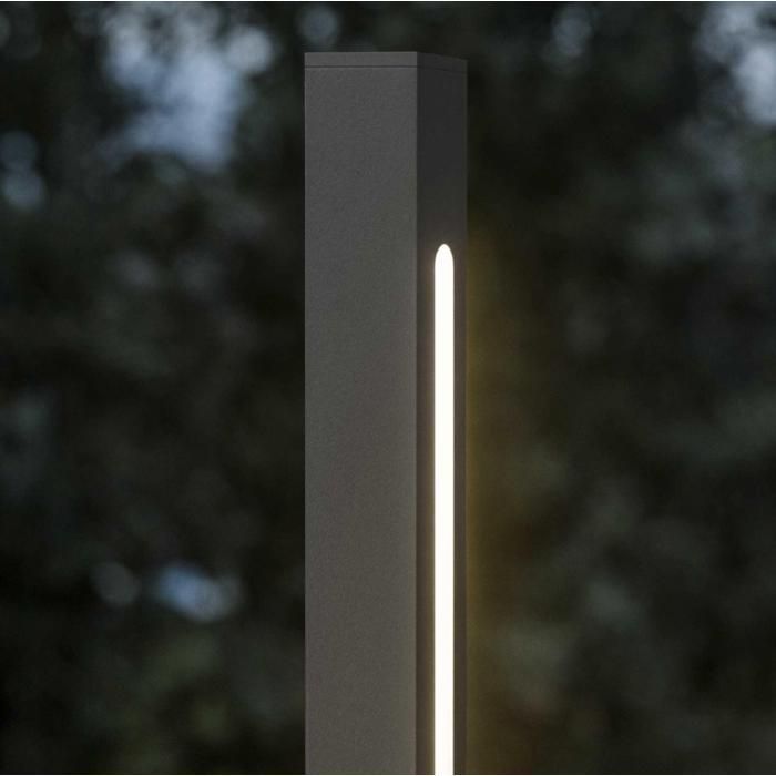 Vloerlamp - IDEAL LUX - JEDI H120 - Zwart - 19W LED - IP65 Buiten