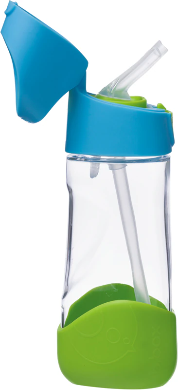 b. Box Flasche mit Strohhalm