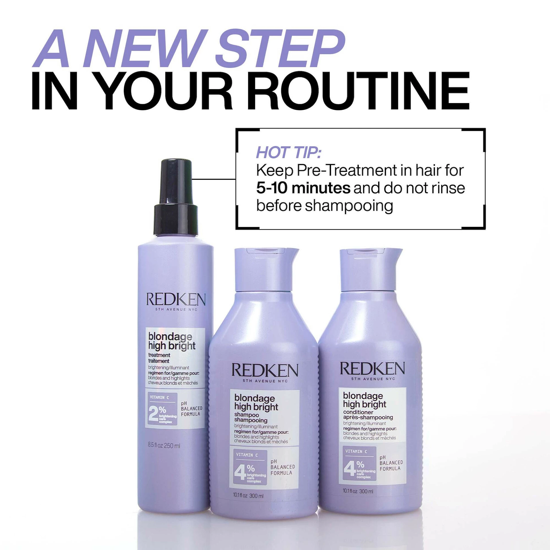 Blondage High Bright hajpakolás 250 ml - Redken