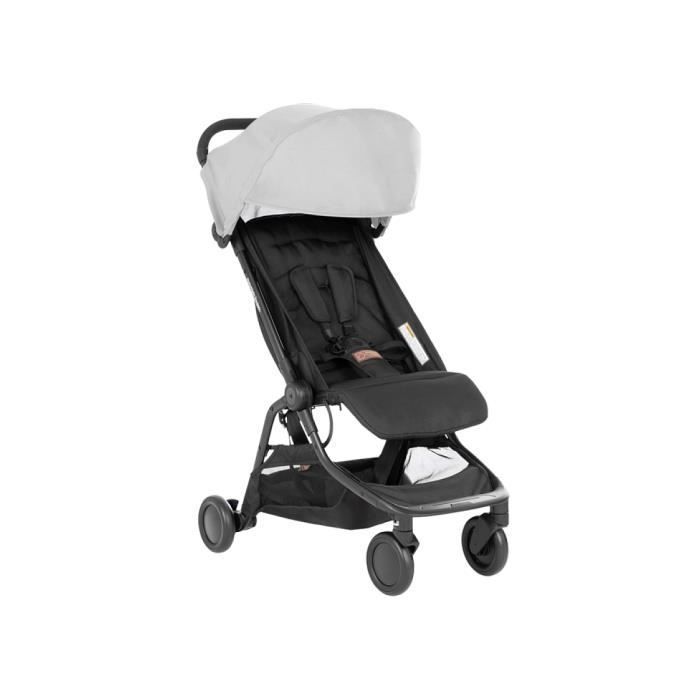 Poussette Mountain Buggy Nano Argent - Bébé - 3 roues - Jaune - Mixte - Poussette polyvalente - sport