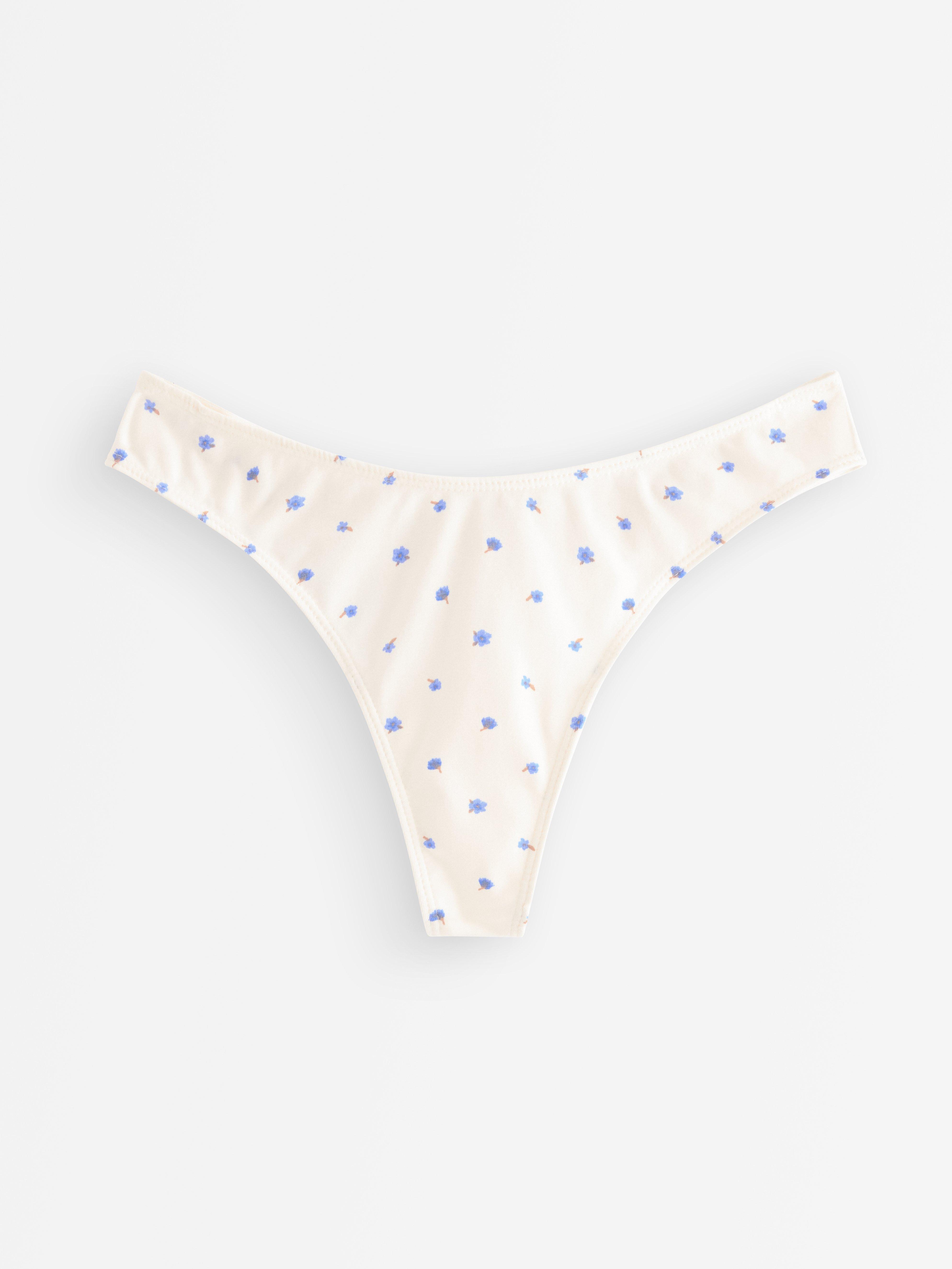 Stringtrosa med låg midja Off White