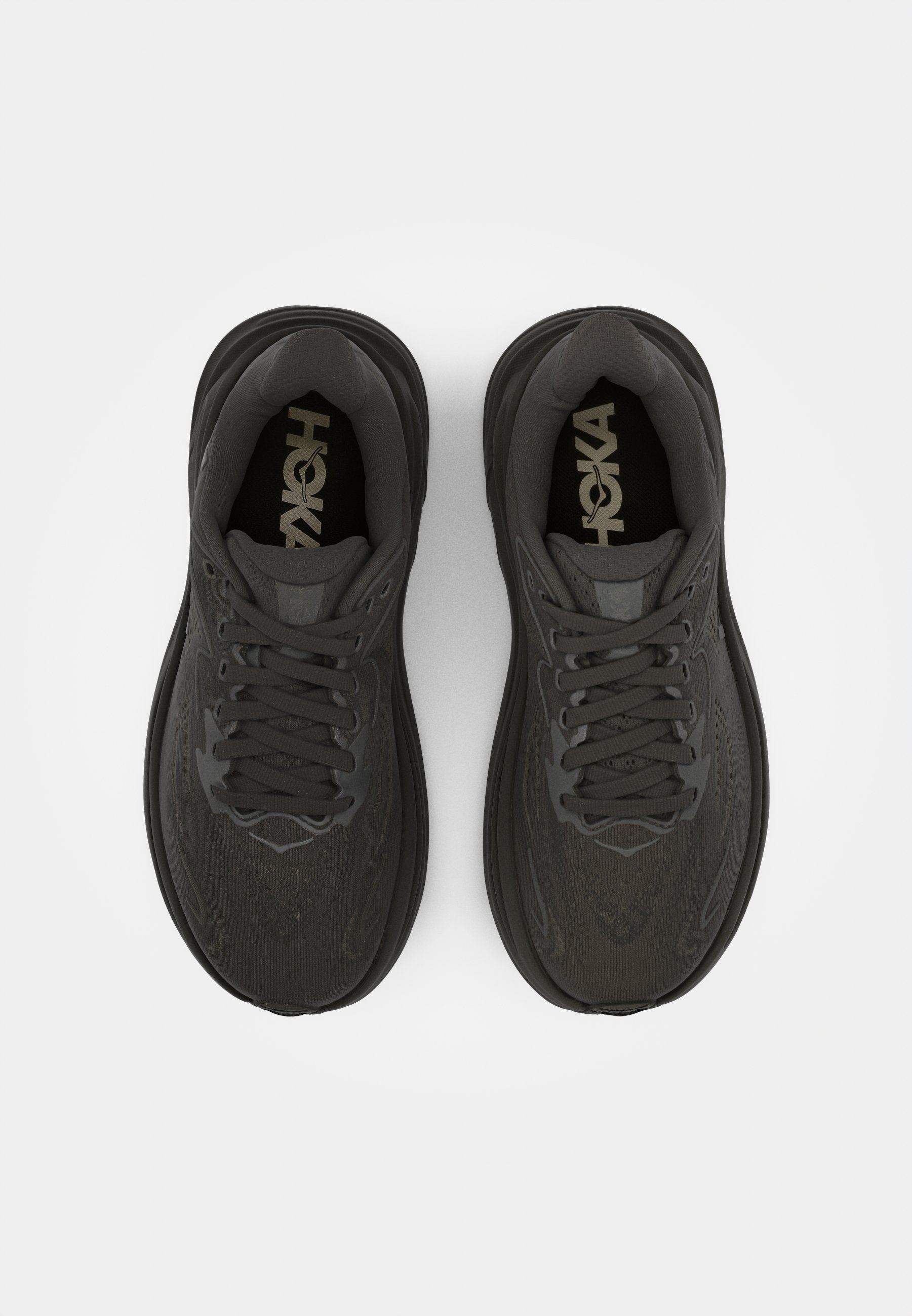 HOKA CLIFTON 10 - Straßenlaufschuhe - schwarz
