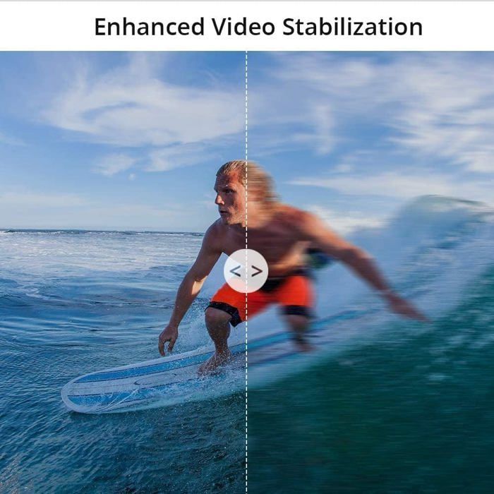 AKASO Brave 7 Le Caméra Sport avec Carte Mémoire U3 de 128Go, Action Cam 30FPS 20MP WiFi, Caméra de Plongée 40M avec Écran Tactile
