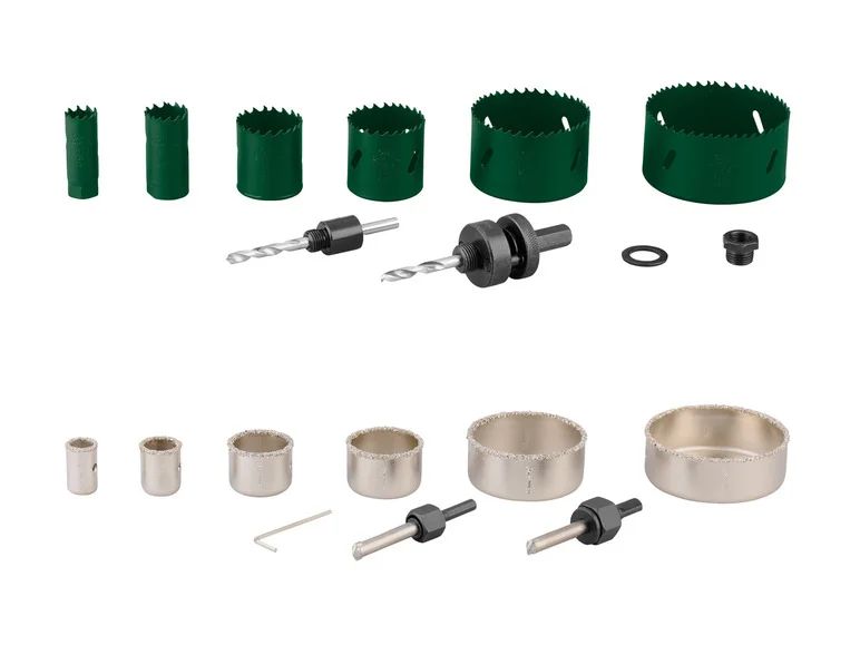 Conjunto de cúpulas bimetálicas PARKSIDE® para licor ou metal