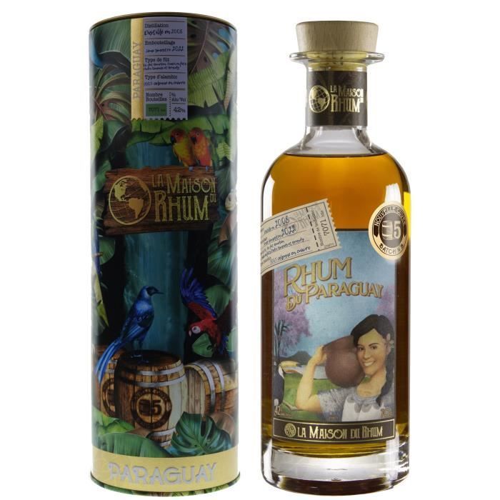 La Maison du Rhum - Paraguay (Distillerie Fortin) Batch 5 | Rhum du...