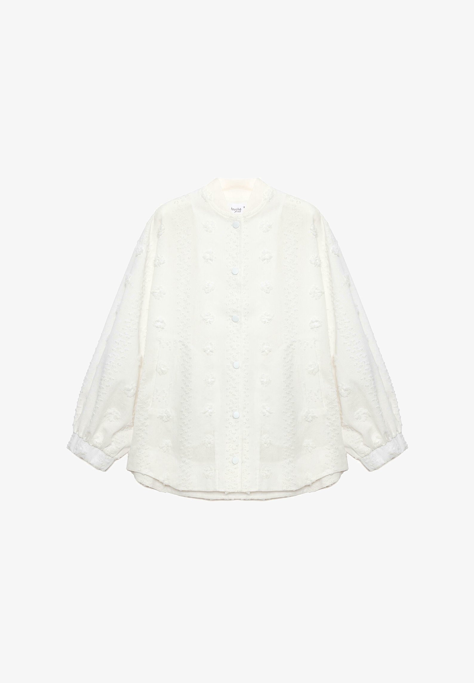 Bomber jakna Touché Privé - bela