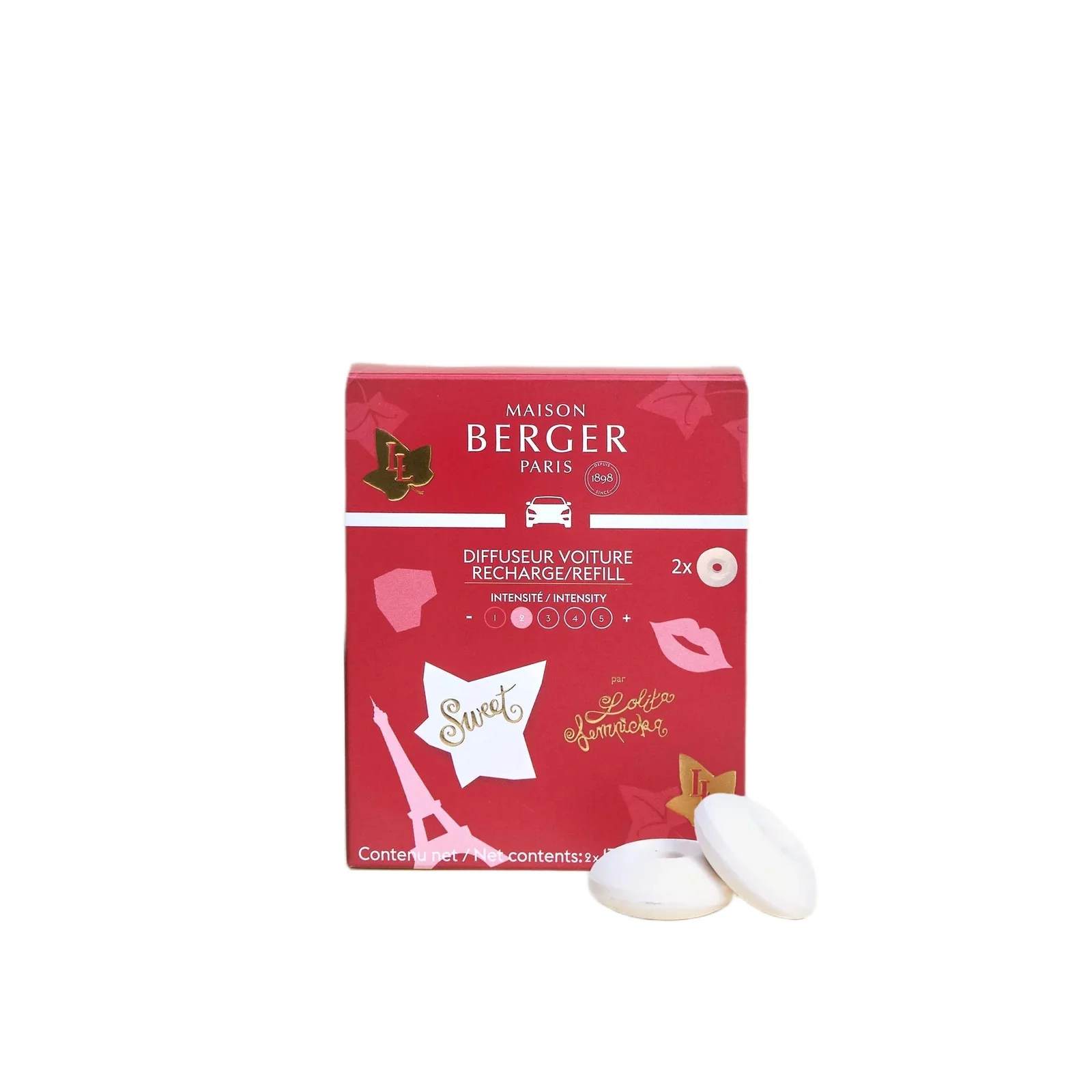 Diffuseur Voiture Ricariche per diffusore Auto - Lolita Lempicka Sweet - Profumo per Automobile