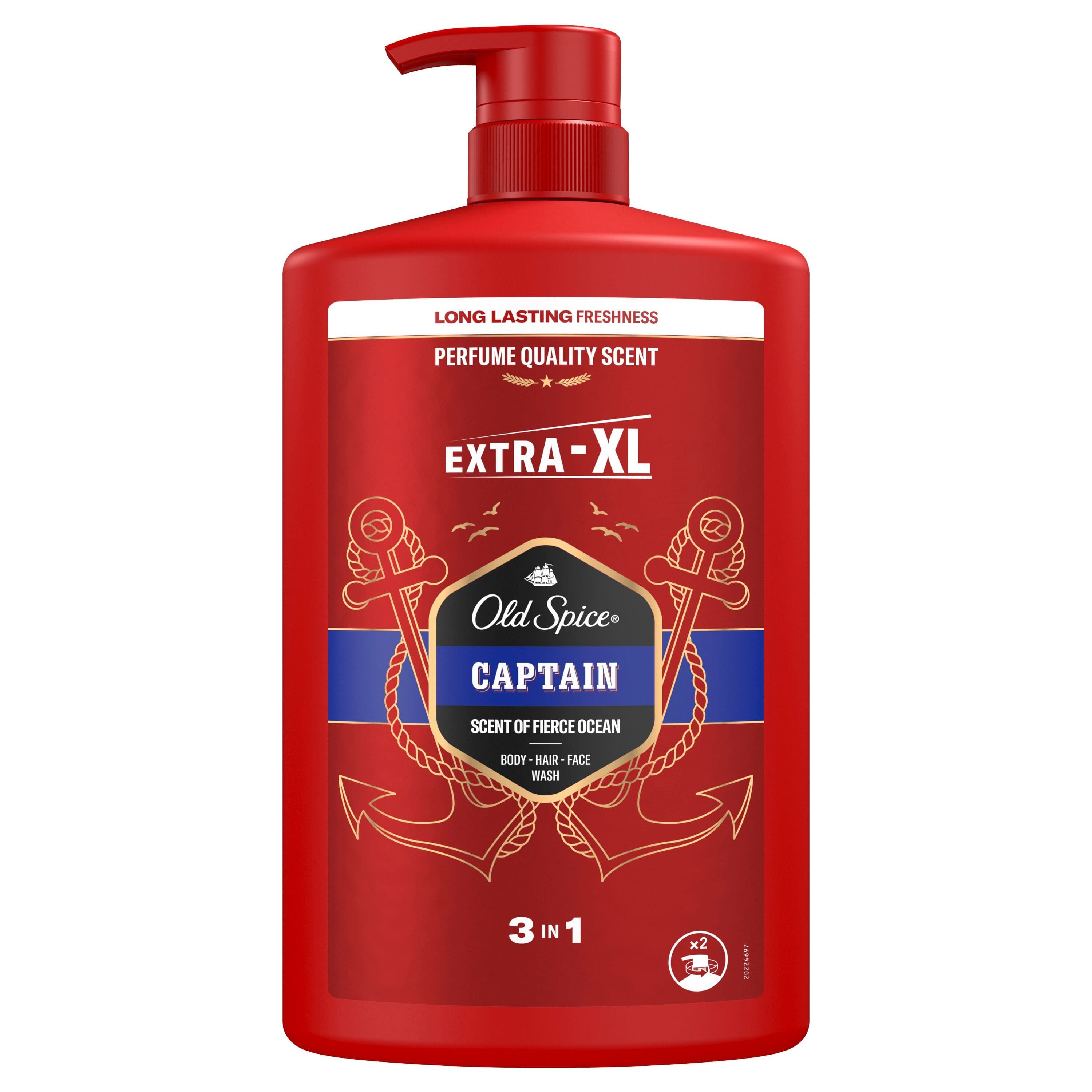 „Captain 3-in-1“ dušo želė Vonios geliai ir muilai