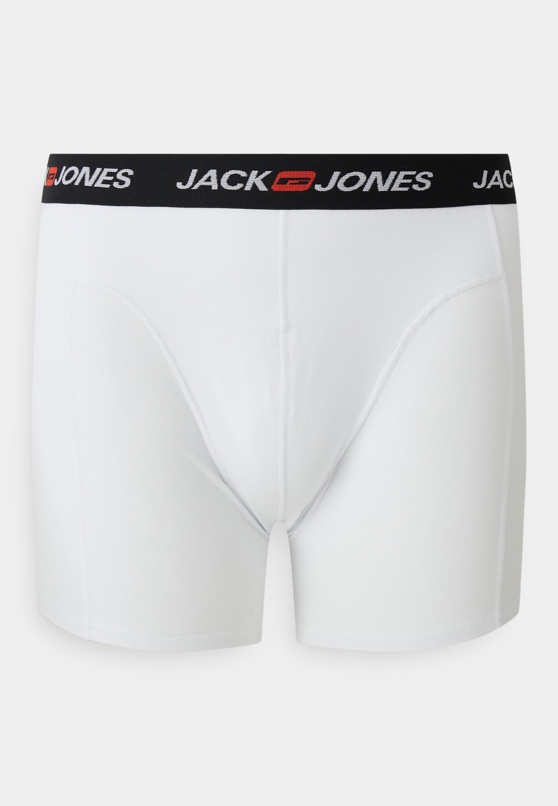 Jack & Jones JACCORP OLD LOGO TRUNKS 3 PACK - Kalhoty - light grey/white/black