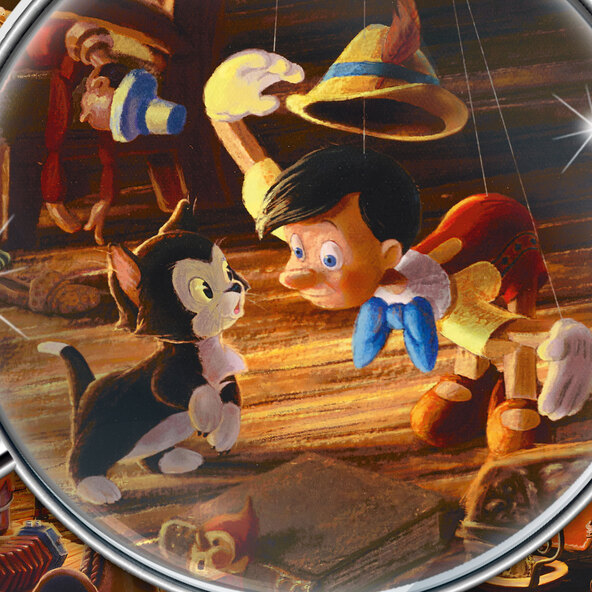 Disney Geppettos Pinocchio Puzzle, 1,000 Teile