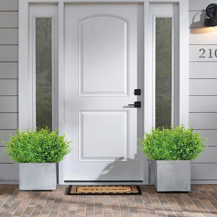 Tallos de plantas artificiales - KENLUMO - 24 piezas - Aspecto realista - Sin mantenimiento - Uso exterior