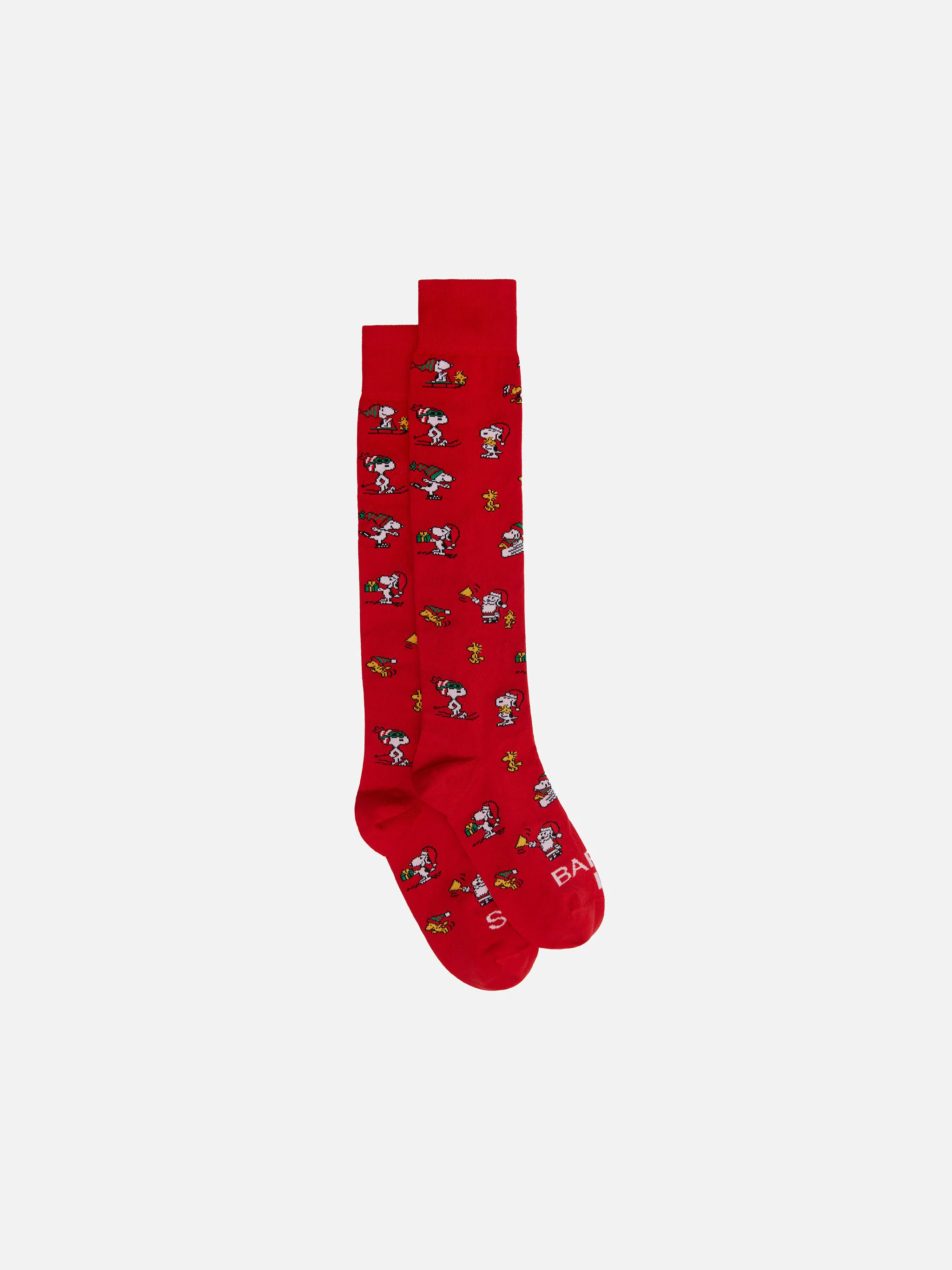 Calzini da uomo alti fino al ginocchio con jacquard Snoopy | SNOOPY PE