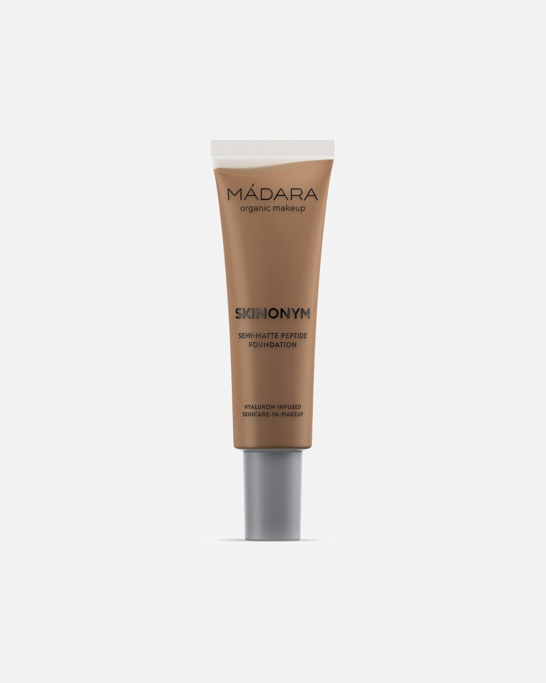 MÁDARA Foundation SKINONYM Semi-Matte Peptide Foundation, Nr. 15 AKMENS - 30 ml
