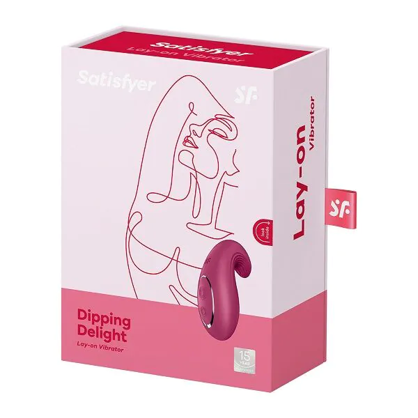 Satisfyer Masażer Dipping Delight Berry Masażer intymny