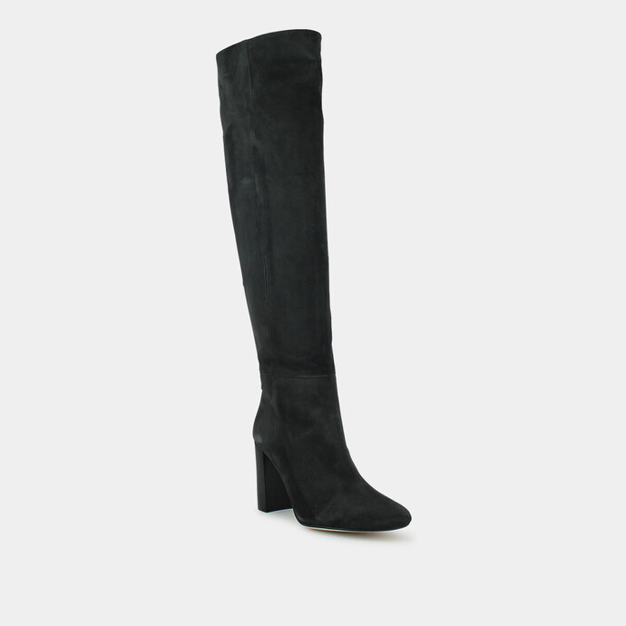 Bottes HARLEY en velours anthracite  Sabina Socol & Jonak